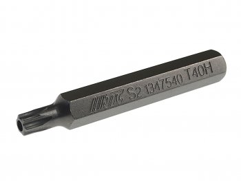 163 р. Бита TORX Т40Hх75мм 10мм удлиненная S2 JTC JTC TOOLS CO., LTD jtc-1347540  с доставкой в г. Кемерово. Увеличить фотографию 1