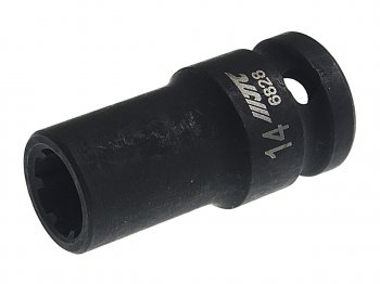 1 099 р. Головка для суппортов 12 DR 7PTх14мм (AUDI A5,A6L,Q5,Q7) L=50мм JTC JTC TOOLS CO., LTD jtc-6828  с доставкой в г. Кемерово. Увеличить фотографию 1