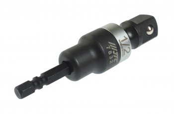 1 199 р. Адаптер 14х12 (6.35мм) карданный под шуруповерт JTC JTC TOOLS CO., LTD jtc-7832  с доставкой в г. Кемерово. Увеличить фотографию 2