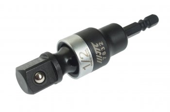 1 199 р. Адаптер 14х12 (6.35мм) карданный под шуруповерт JTC JTC TOOLS CO., LTD jtc-7832  с доставкой в г. Кемерово. Увеличить фотографию 1