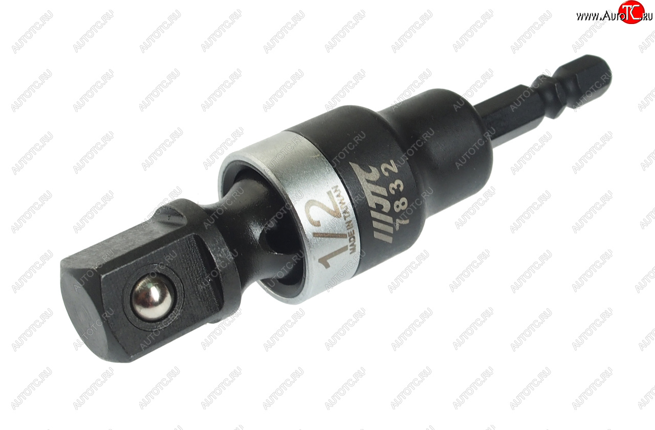 1 199 р. Адаптер 14х12 (6.35мм) карданный под шуруповерт JTC JTC TOOLS CO., LTD jtc-7832  с доставкой в г. Кемерово