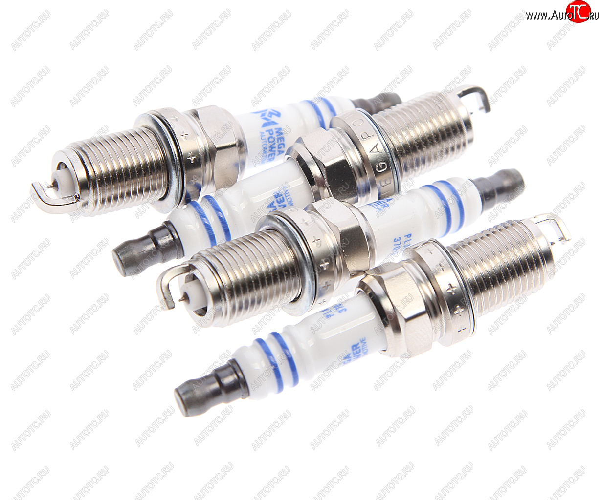 1 479 р. Свеча зажигания VW AUDI SEAT SKODA (04-) (1.82.0 TSITFSI) (4шт.) MEGAPOWER MEGAPOWER 370-31-119  с доставкой в г. Кемерово
