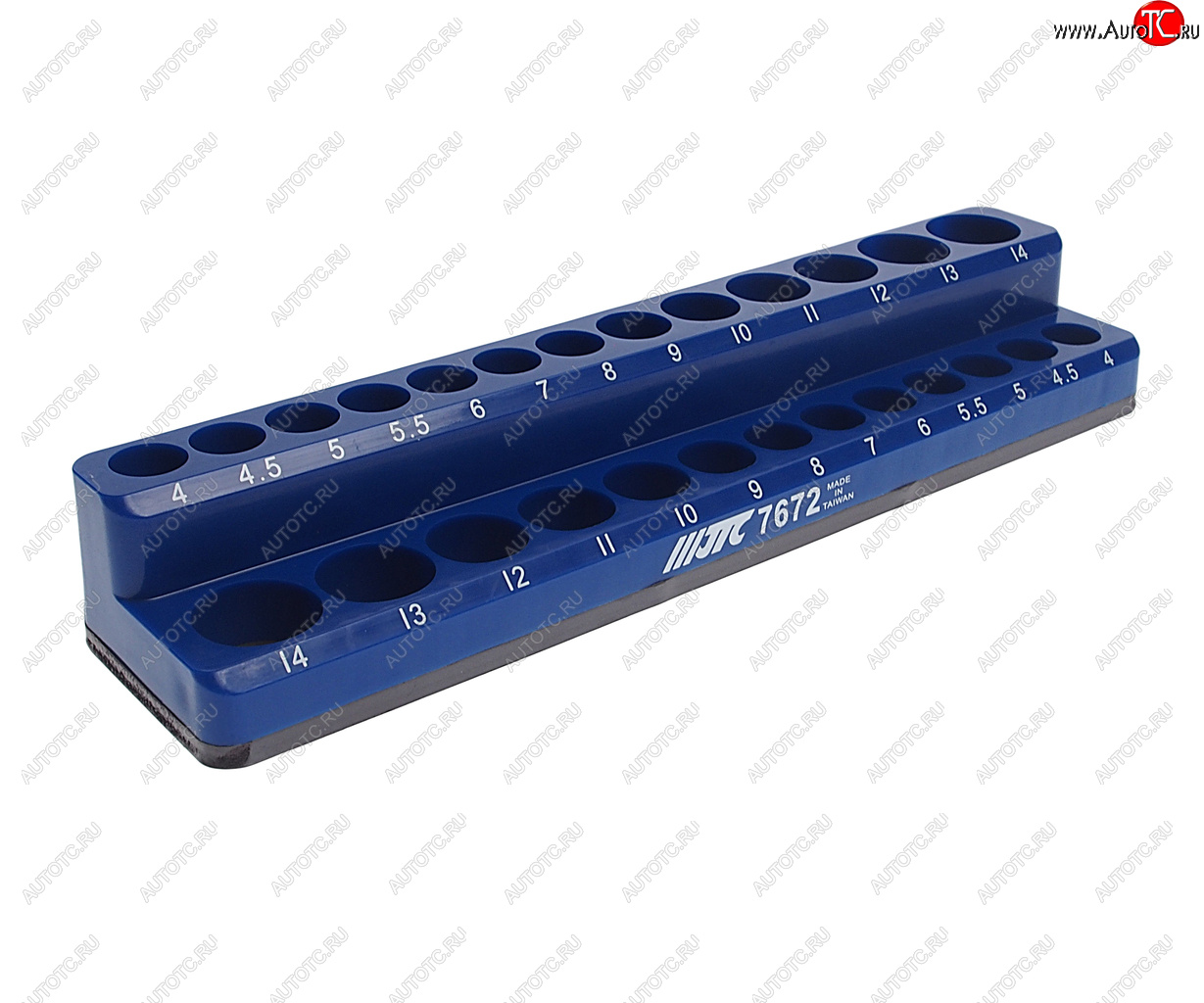 1 499 р. Держатель головок 14 235x55x35мм магнитный 26шт. JTC JTC TOOLS CO., LTD jtc-7672  с доставкой в г. Кемерово