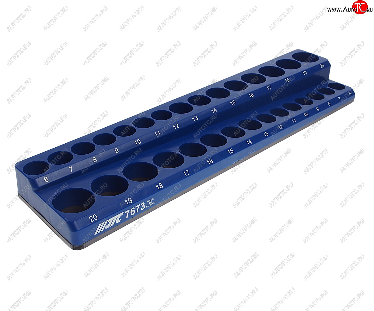 2 899 р. Держатель головок 38 360x85x34мм магнитный 30шт. JTC JTC TOOLS CO., LTD jtc-7673  с доставкой в г. Кемерово