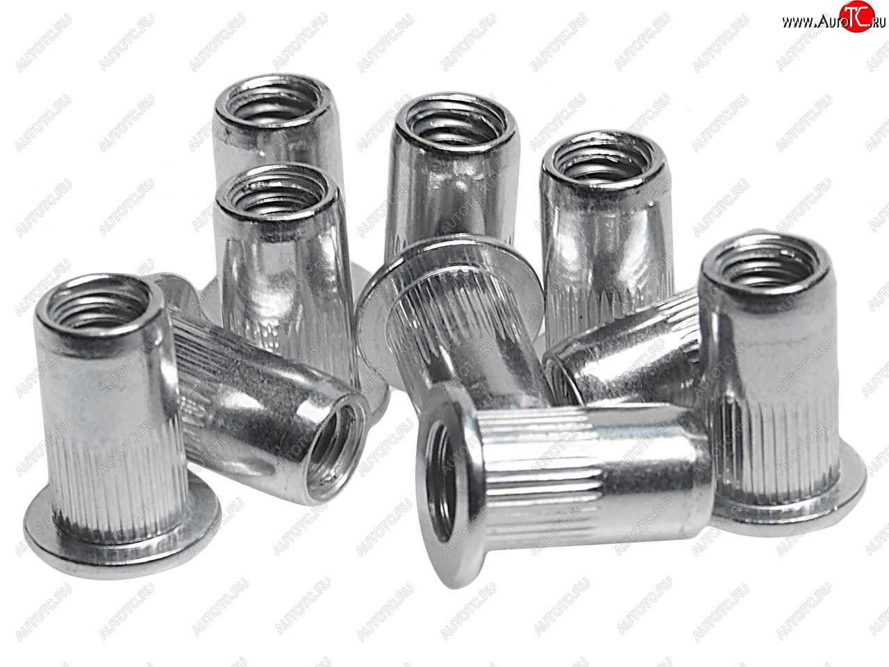 258 р. Заклепка резьбовая M5х0.8мм алюминиевая 10шт. JTC JTC TOOLS CO., LTD jtc-2065-10  с доставкой в г. Кемерово