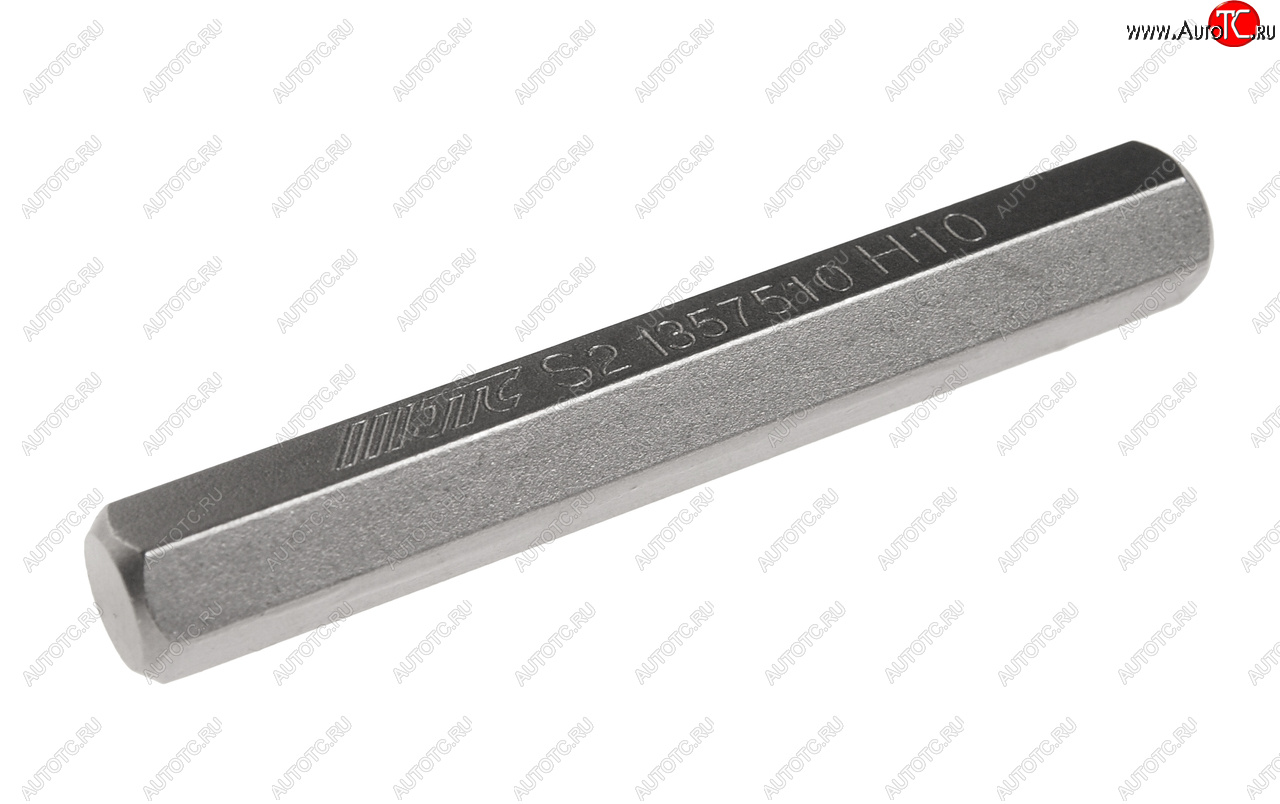 179 р. Бита HEX H10х75мм 10мм 6-ти гранная удлиненная S2 JTC JTC TOOLS CO., LTD jtc-1357510  с доставкой в г. Кемерово