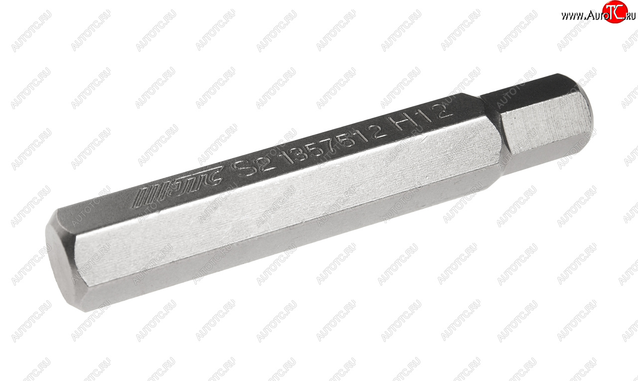 221 р. Бита HEX H12х75мм 10мм 6-ти гранная удлиненная S2 JTC JTC TOOLS CO., LTD jtc-1357512  с доставкой в г. Кемерово