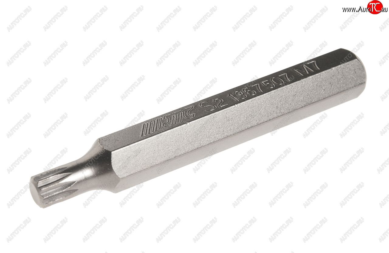 158 р. Бита SPLINE M7х75мм 10мм удлиненная S2 JTC JTC TOOLS CO., LTD jtc-1367507  с доставкой в г. Кемерово