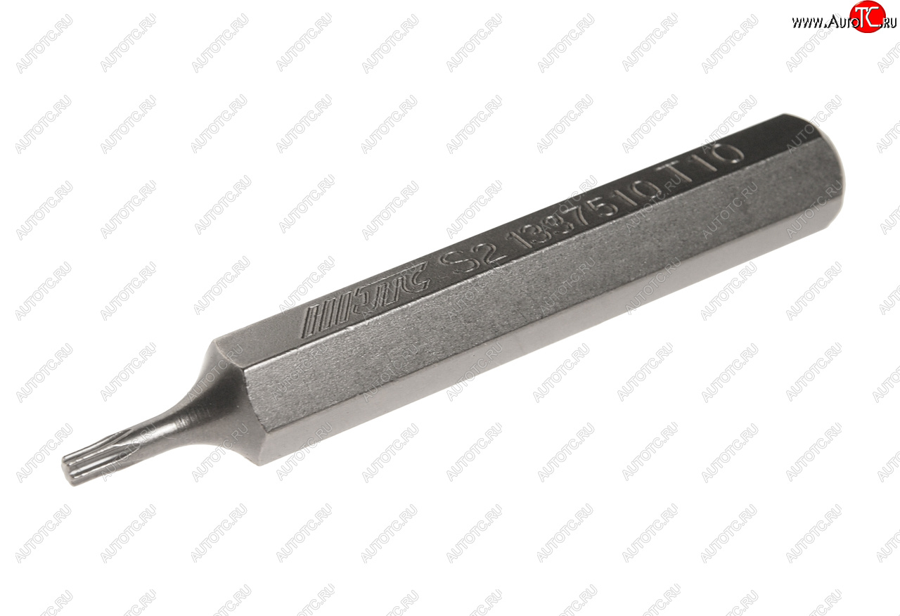 140 р. Бита TORX Т10х75мм 10мм удлиненная S2 JTC JTC TOOLS CO., LTD jtc-1337510  с доставкой в г. Кемерово