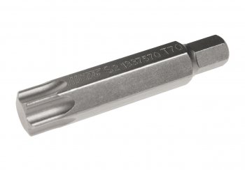 248 р. Бита TORX Т70х75мм 10мм удлиненная S2 JTC JTC TOOLS CO., LTD jtc-1337570  с доставкой в г. Кемерово. Увеличить фотографию 1
