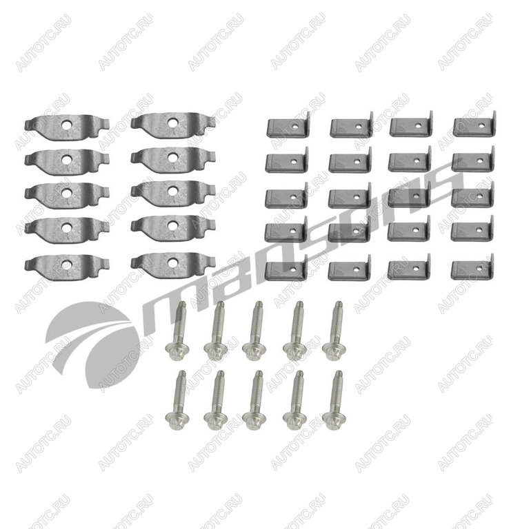 819 р. Фиксатор DAF CF65,CF75,CF85,XF95 тормозного диска (20прижимов+10болтов) (комплект на диск) MANSONS MANSONS 200.025  с доставкой в г. Кемерово