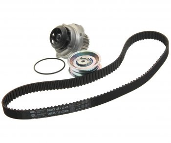 11 599 р. Комплект ГРМ VW AUDI A3 (96-13),A4 (94-08) SKODA Octavia (97-) (1.6) с насосом водяным GATES GATES kp15489xs-1  с доставкой в г. Кемерово. Увеличить фотографию 2