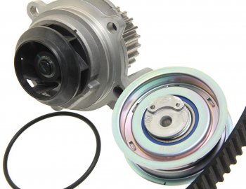 11 599 р. Комплект ГРМ VW AUDI A3 (96-13),A4 (94-08) SKODA Octavia (97-) (1.6) с насосом водяным GATES GATES kp15489xs-1  с доставкой в г. Кемерово. Увеличить фотографию 3
