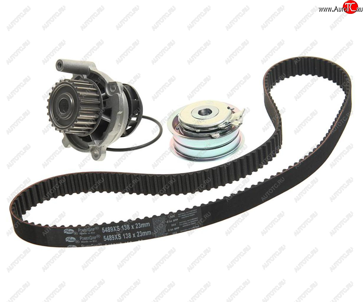 11 599 р. Комплект ГРМ VW AUDI A3 (96-13),A4 (94-08) SKODA Octavia (97-) (1.6) с насосом водяным GATES GATES kp15489xs-1  с доставкой в г. Кемерово