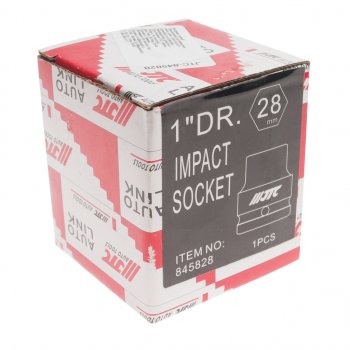 1 739 р. Головка торцевая 1 28мм ударная L=58мм JTC JTC TOOLS CO., LTD jtc-845828  с доставкой в г. Кемерово. Увеличить фотографию 3