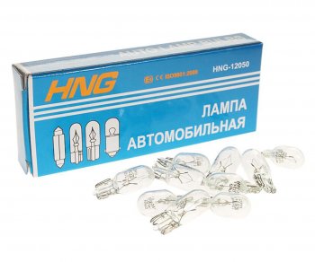 13 р. Лампа 12V W5W T10W W2.1x9.5d Long Life HNG HNG 12050  с доставкой в г. Кемерово. Увеличить фотографию 1
