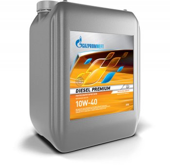 7 999 р. Масло дизельное DIESEL PREMIUM CI-4SLE7E5 10W40 псинт.20л17.84кг GAZPROMNEFT GAZPROMNEFT 0253141969  с доставкой в г. Кемерово. Увеличить фотографию 1