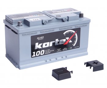 17 299 р. Аккумулятор KORTEX SILVER Dynamic 100Ач обратная полярность KORTEX 6ст100(0) smf600400  с доставкой в г. Кемерово. Увеличить фотографию 3