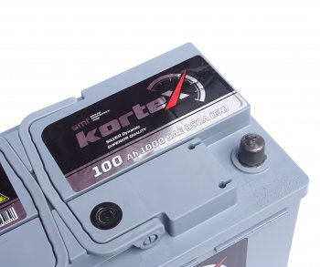 17 299 р. Аккумулятор KORTEX SILVER Dynamic 100Ач обратная полярность KORTEX 6ст100(0) smf600400  с доставкой в г. Кемерово. Увеличить фотографию 4
