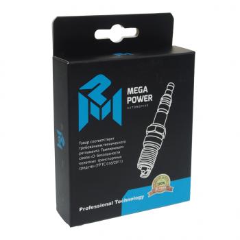 929 р. Свеча зажигания ГАЗ-3110 дв.Крайслер (комплект 4шт.) MEGAPOWER MEGAPOWER 370-31-135  с доставкой в г. Кемерово. Увеличить фотографию 3