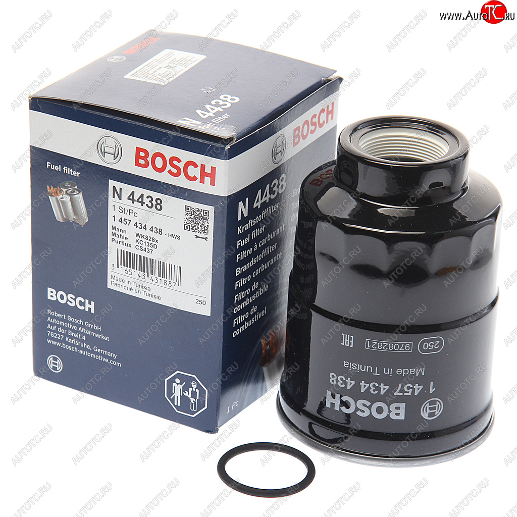 869 р. Фильтр топливный TOYOTA Land Cruiser 80,90,120 (80-07-),Hiace (84-06-) (DTDI) BOSCH BOSCH 1457434438  с доставкой в г. Кемерово
