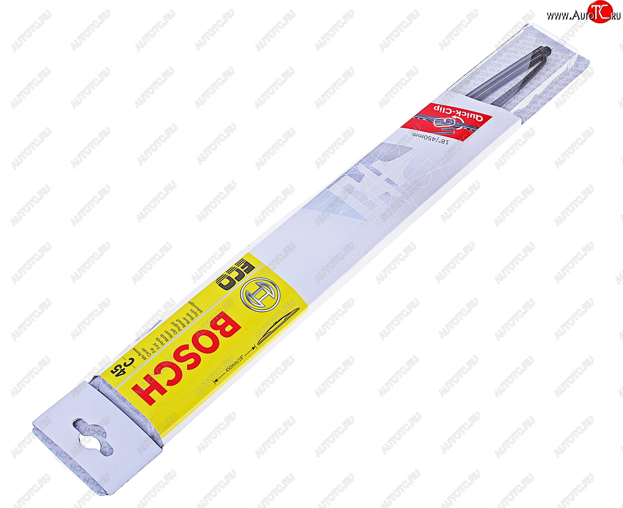 369 р. Щетка стеклоочистителя 450мм каркасная Еco BOSCH BOSCH 3397004668  с доставкой в г. Кемерово