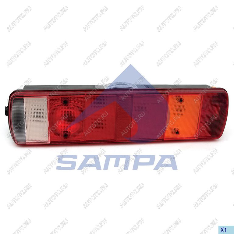 2 379 р. Фонарь задний DAF SCANIA 4 series VOLVO левый (АМР-разъем боковой) SAMPA SAMPA 044.321  с доставкой в г. Кемерово