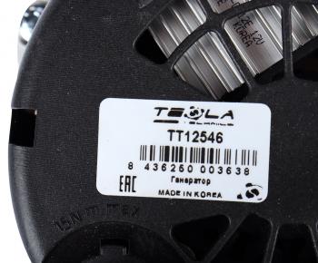 13 749 р. Генератор CHEVROLET Lacetti (03-) (1.41.6 DOHC),Epica (07-),Captiva (07-) (120A) TESLA TECHNICS TESLA TECHNICS tt12546  с доставкой в г. Кемерово. Увеличить фотографию 5