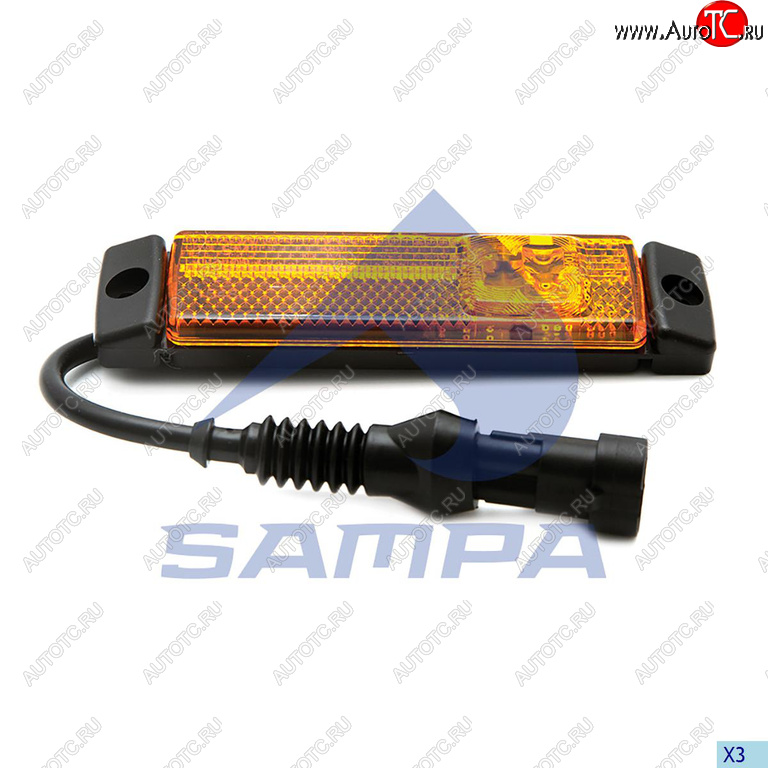 869 р. Плафон DAF CF75,85,XF105 освещения двери SAMPA SAMPA 052.308  с доставкой в г. Кемерово