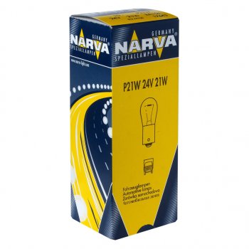 45 р. Лампа 24V P21W BA15s NARVA NARVA 176433000  с доставкой в г. Кемерово. Увеличить фотографию 1