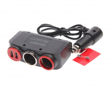 429 р. Разветвитель прикуривателя 2-х гнездовой 12V 2USB XUNNIU XUNNIU no.sk-803  с доставкой в г. Кемерово. Увеличить фотографию 2