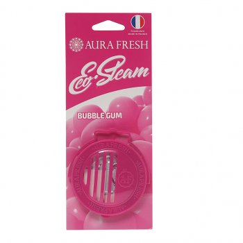 294 р. Ароматизатор на панель приборов древесное волокно (bubble gum) 40г Eco Steam AURA FRESH AURA FRESH 23030  с доставкой в г. Кемерово. Увеличить фотографию 1