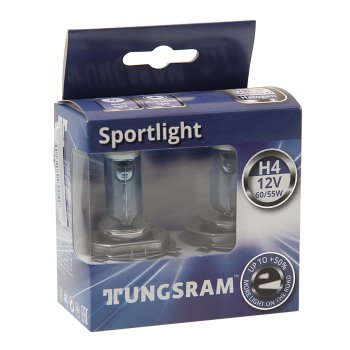 999 р. Лампа 12V H4 6055W P43t +50% бокс (2шт.) TUNGSRAM TUNGSRAM 93106971  с доставкой в г. Кемерово. Увеличить фотографию 1
