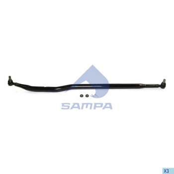 8 949 р. Тяга рулевая MAN продольная L=1800мм SAMPA SAMPA 097.656-01  с доставкой в г. Кемерово. Увеличить фотографию 1