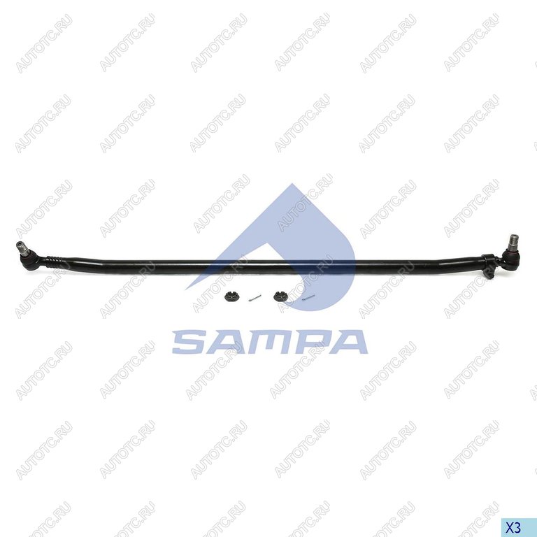 8 399 р. Тяга рулевая MERCEDES Actros поперечная L=1685мм SAMPA SAMPA 097.1039-01  с доставкой в г. Кемерово