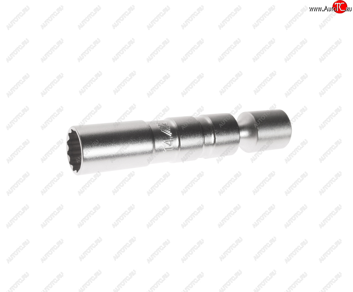 1 099 р. Головка свечная 38 14мм L=90мм 12-ти гранная с шарниром JTC JTC TOOLS CO., LTD jtc-4389  с доставкой в г. Кемерово