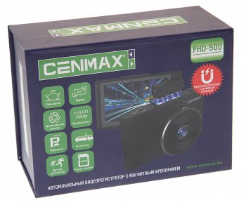3 699 р. Видеорегистратор CENMAX CENMAX fhd 500  с доставкой в г. Кемерово. Увеличить фотографию 3