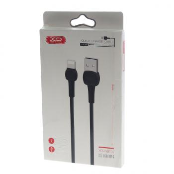 245 р. Кабель iPhone (5-) 1м XO XO nb132 black  с доставкой в г. Кемерово. Увеличить фотографию 2