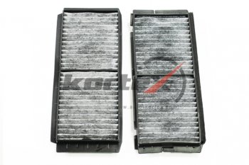 399 р. Фильтр воздушный салона MAZDA 3 (09-) угольный (2шт.) KORTEX KORTEX kc0054s KORTEX kc0054s  с доставкой в г. Кемерово. Увеличить фотографию 2