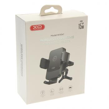1 549 р. Держатель телефона с беспроводной зарядкой XO XO wx041 black  с доставкой в г. Кемерово. Увеличить фотографию 4