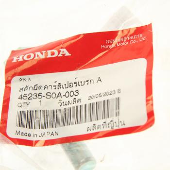 1 179 р. Направляющая суппорта HONDA Accord (03-),Civic (06-),CR-V (07-),Crosstour переднего верхняя OE HONDA 45235s0a003  с доставкой в г. Кемерово. Увеличить фотографию 2
