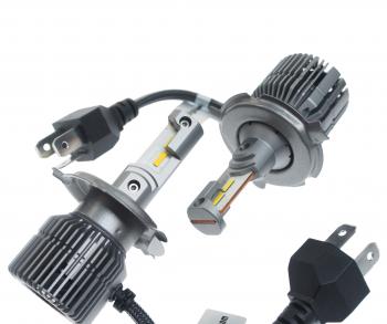 4 389 р. Лампа светодиодная 12V H4 P43t бокс (2шт.) MTF MTF dv04k3  с доставкой в г. Кемерово. Увеличить фотографию 2
