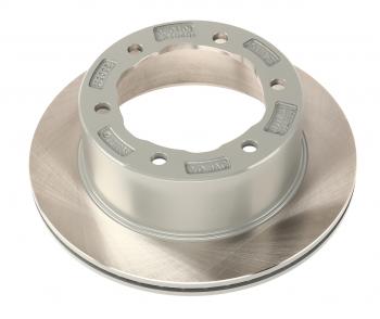10 849 р. Диск тормозной JAC Sunray SOLLERS Atlant задний (1шт.) OE JAC 3504030r1040  с доставкой в г. Кемерово. Увеличить фотографию 1
