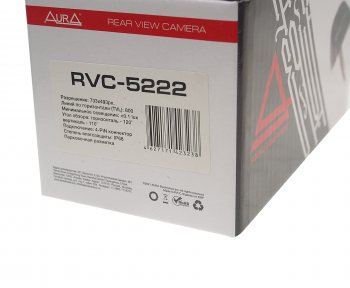 1 999 р. Камера заднего вида автомобильная AURA AURA rvc-5222  с доставкой в г. Кемерово. Увеличить фотографию 4