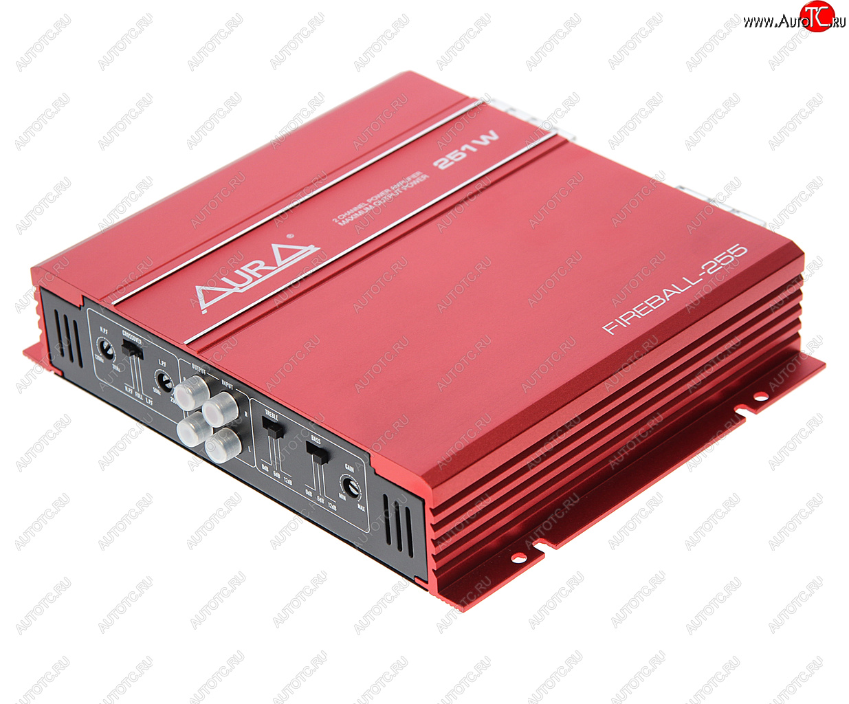 3 799 р. Усилитель автомобильный 2х55Вт AURA AURA fireball-255  с доставкой в г. Кемерово