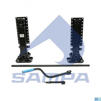 44 849 р. Устройство опорное BPW,SAF,ROR прицепа SAMPA SAMPA 096.3982  с доставкой в г. Кемерово. Увеличить фотографию 1