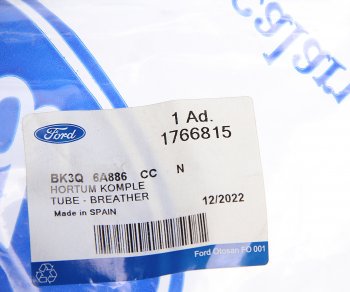 7 549 р. Патрубок FORD Transit (00-05) вентиляции картерных газов OE FORD 1766815  с доставкой в г. Кемерово. Увеличить фотографию 3