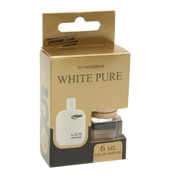 186 р. Ароматизатор подвесной жидкостный (white pure) 6мл PRIME CAR PRIME CAR af-001  с доставкой в г. Кемерово. Увеличить фотографию 2