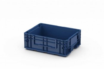 749 р. Ящик полимерный многооборотный 396х297х147.5мм синий IPLAST IPLAST ip-378751  с доставкой в г. Кемерово. Увеличить фотографию 3