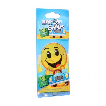 68 р. Ароматизатор подвесной пластина (свежий воздух) Smile AREON AREON asd18  с доставкой в г. Кемерово. Увеличить фотографию 1